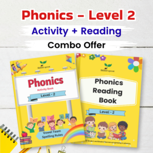 Complete Phonics Level 2 Combo (Activity Book + Reading Book)