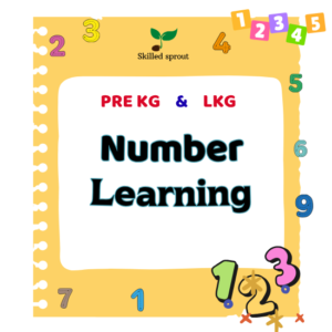 Pre-KG & LKG Number Learning Worksheet Bundle