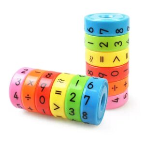 Magnetic Math Cylinder Puzzle & Learning Toy