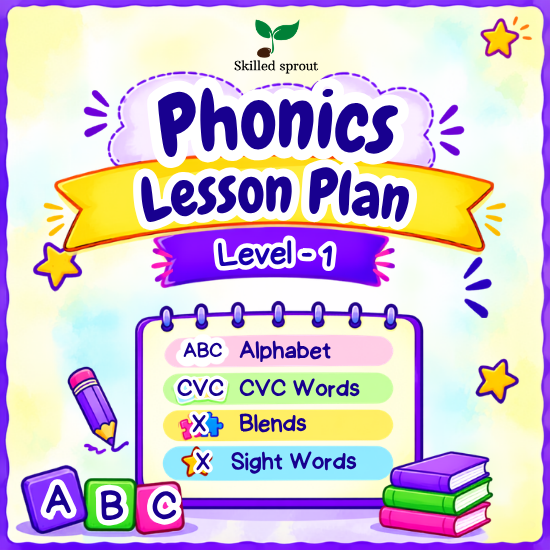 Phonics Lesson Plan – Level 1 (PDF)