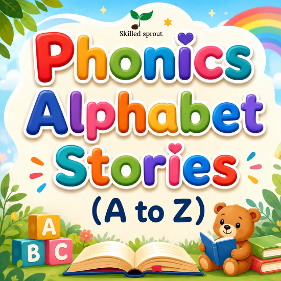 Phonics Alphabet Stories – A to Z Letter Sound Stories PDF