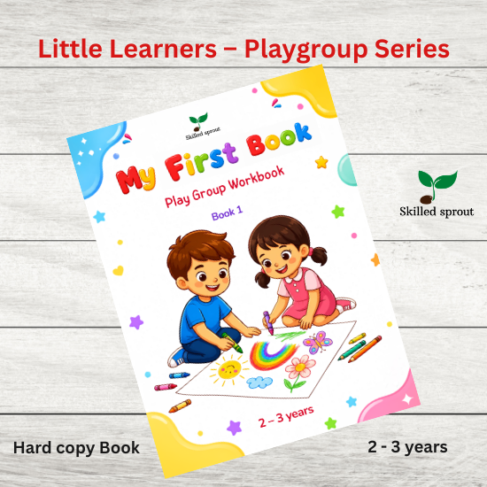 My First Book – Playgroup Activity & Learning Book